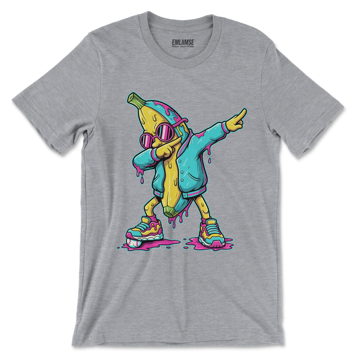 Dabbing Banana Baseball T-Shirt