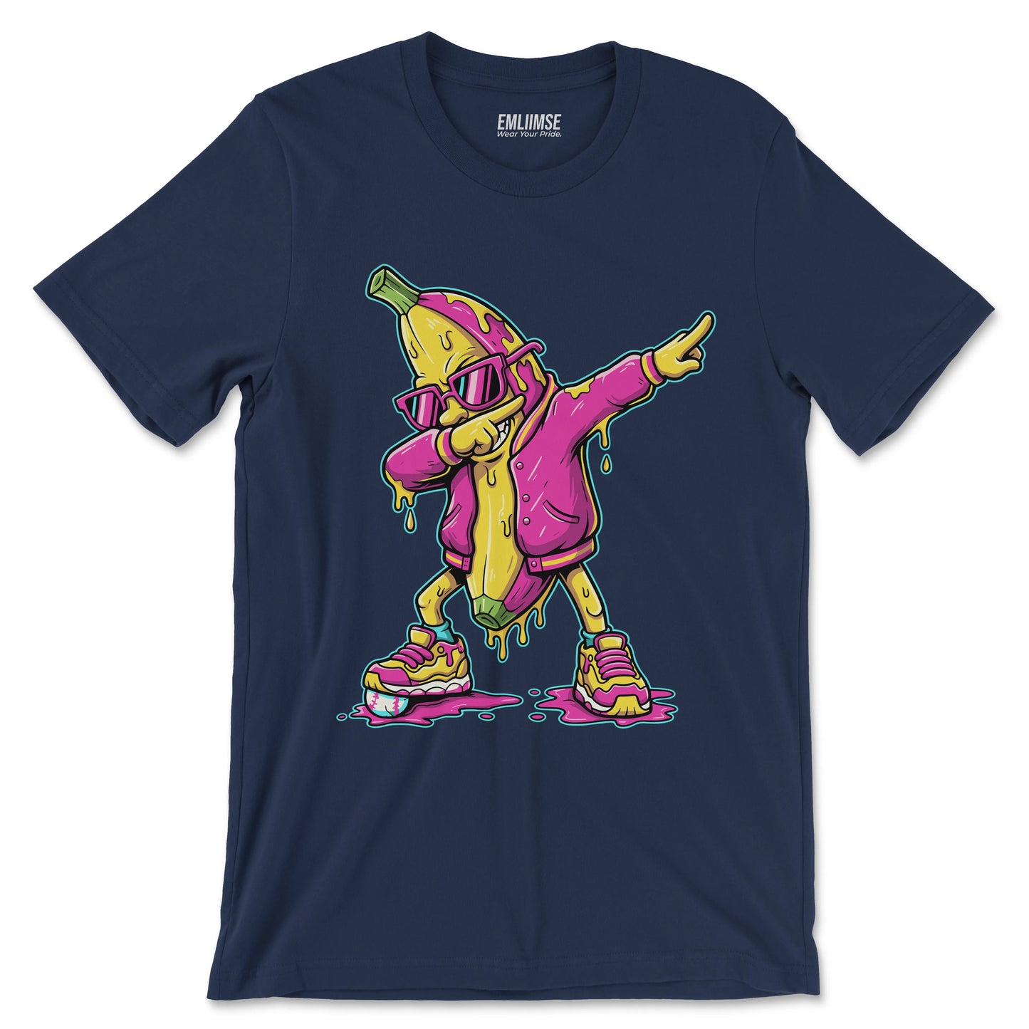 Dabbing Banana Baseball T-Shirt