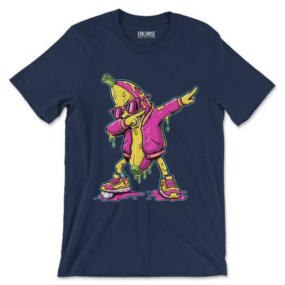 Dabbing Banana Baseball T-Shirt