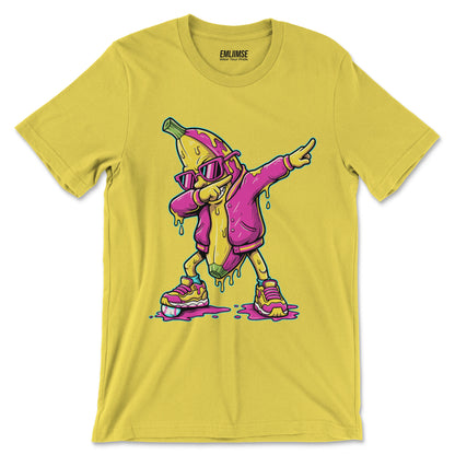 Dabbing Banana Baseball T-Shirt