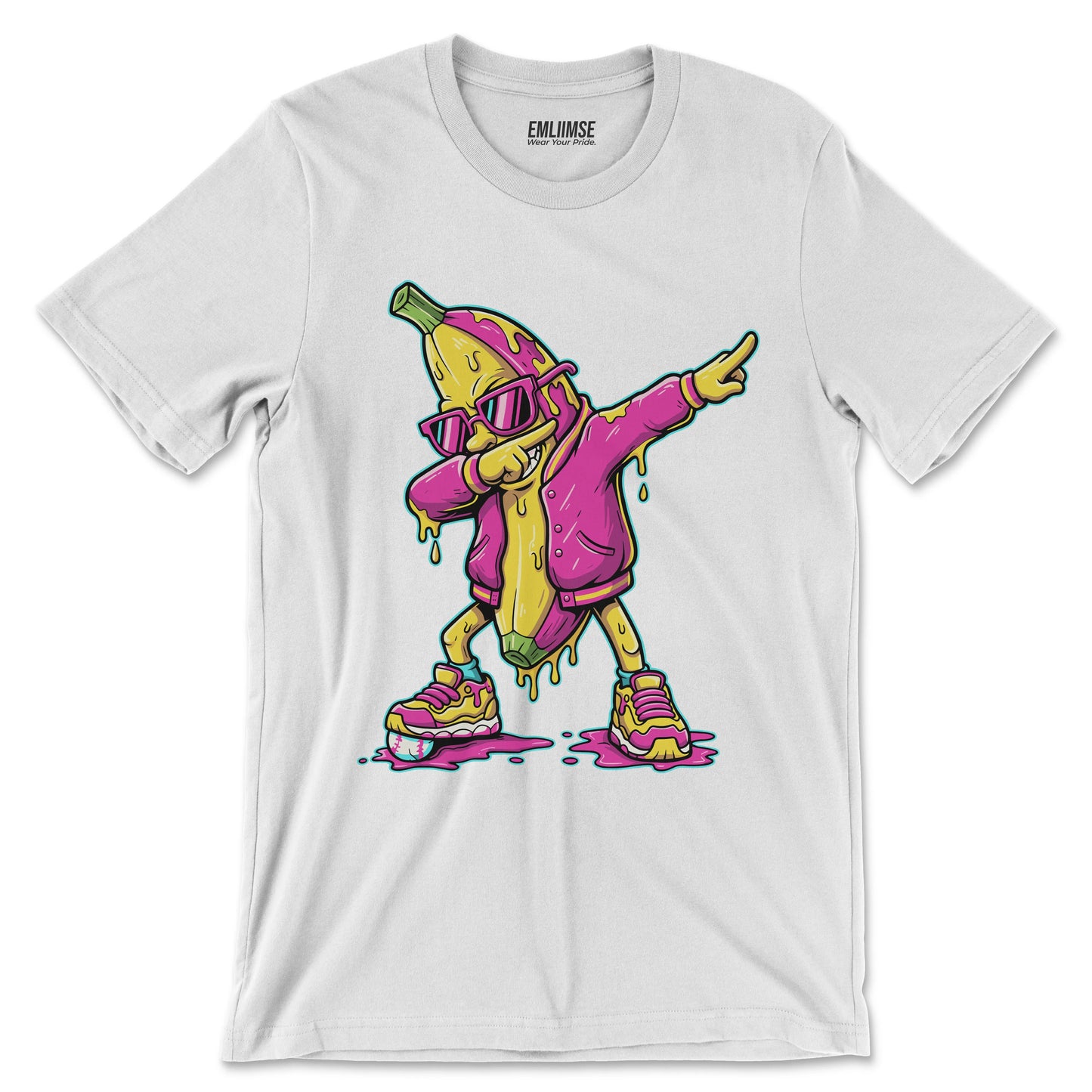 Dabbing Banana Baseball T-Shirt