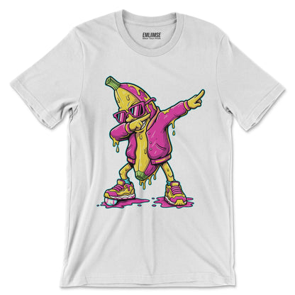 Dabbing Banana Baseball T-Shirt