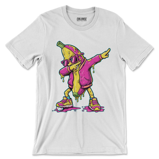 Dabbing Banana Baseball T-Shirt