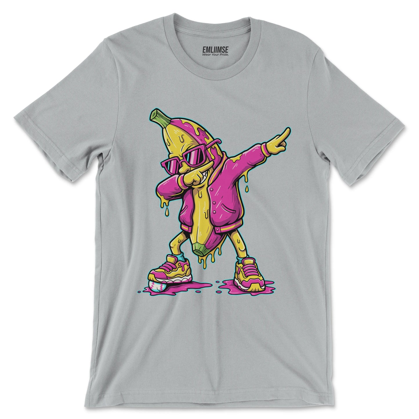 Dabbing Banana Baseball T-Shirt