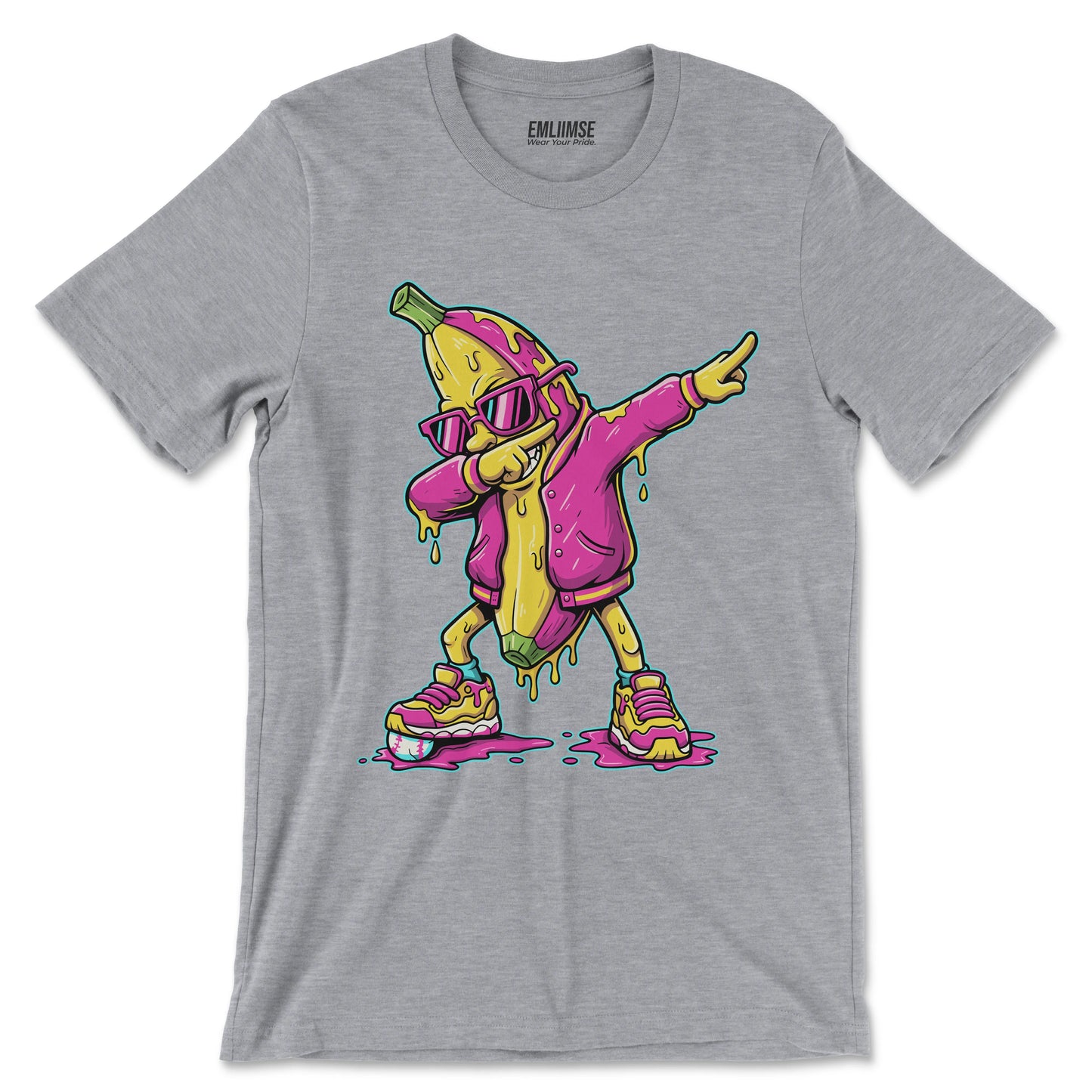 Dabbing Banana Baseball T-Shirt