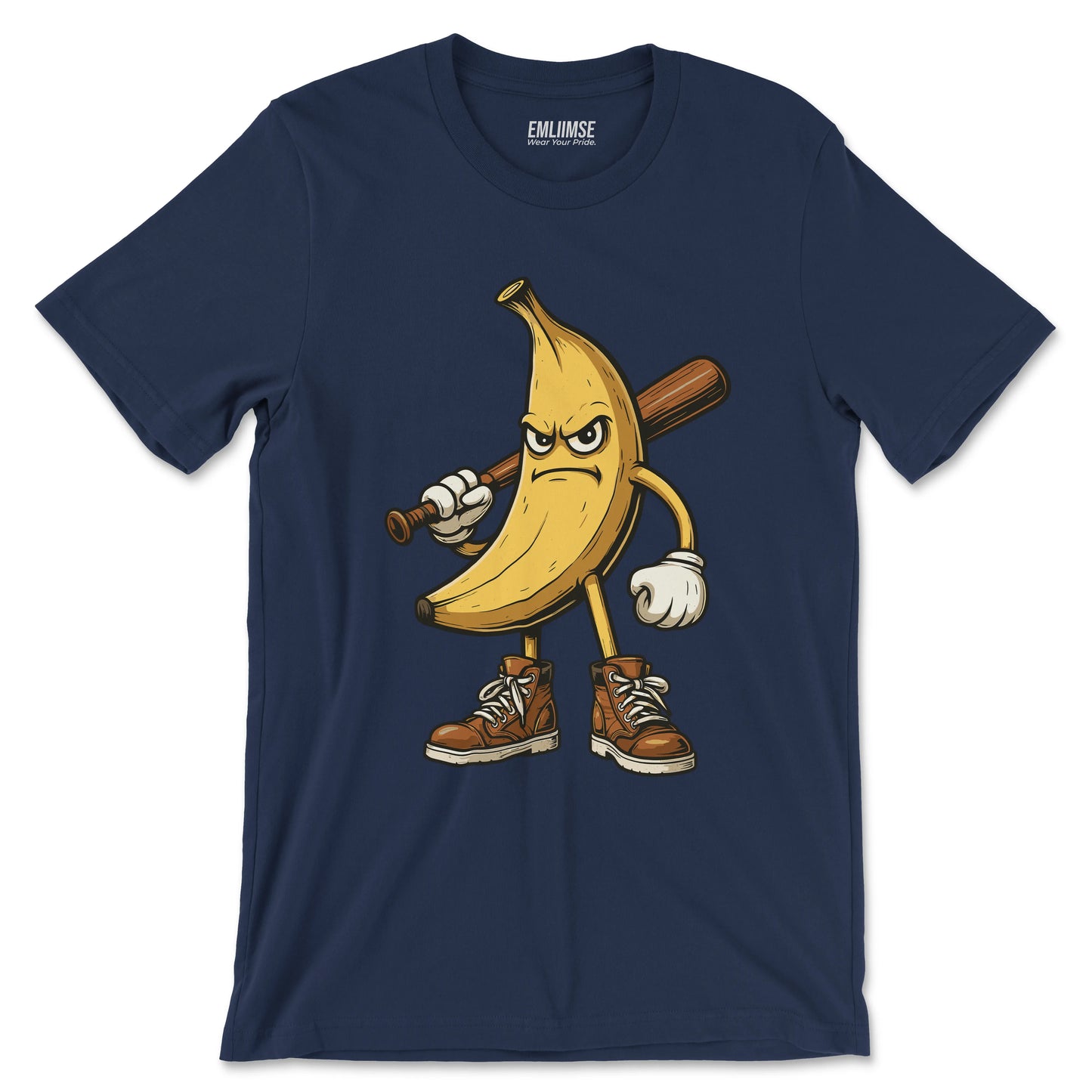 Angry Banana Baseball T-Shirt