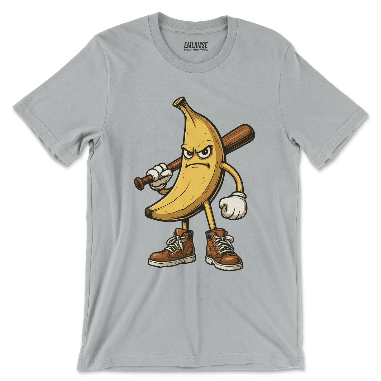 Angry Banana Baseball T-Shirt