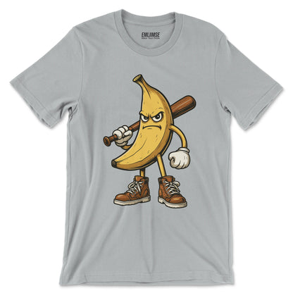 Angry Banana Baseball T-Shirt