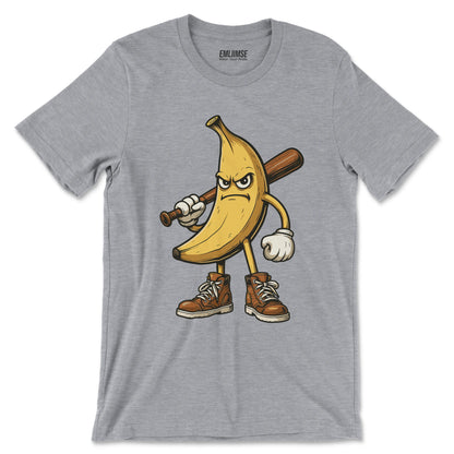 Angry Banana Baseball T-Shirt