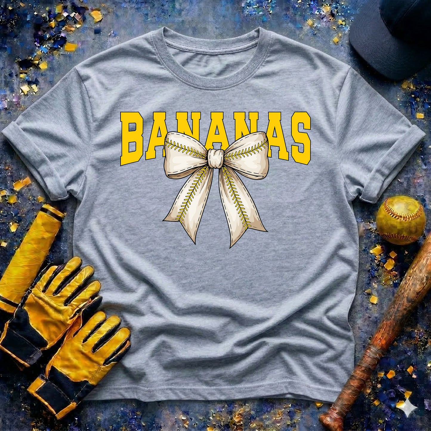 Bananas Coquette Bow T-Shirt