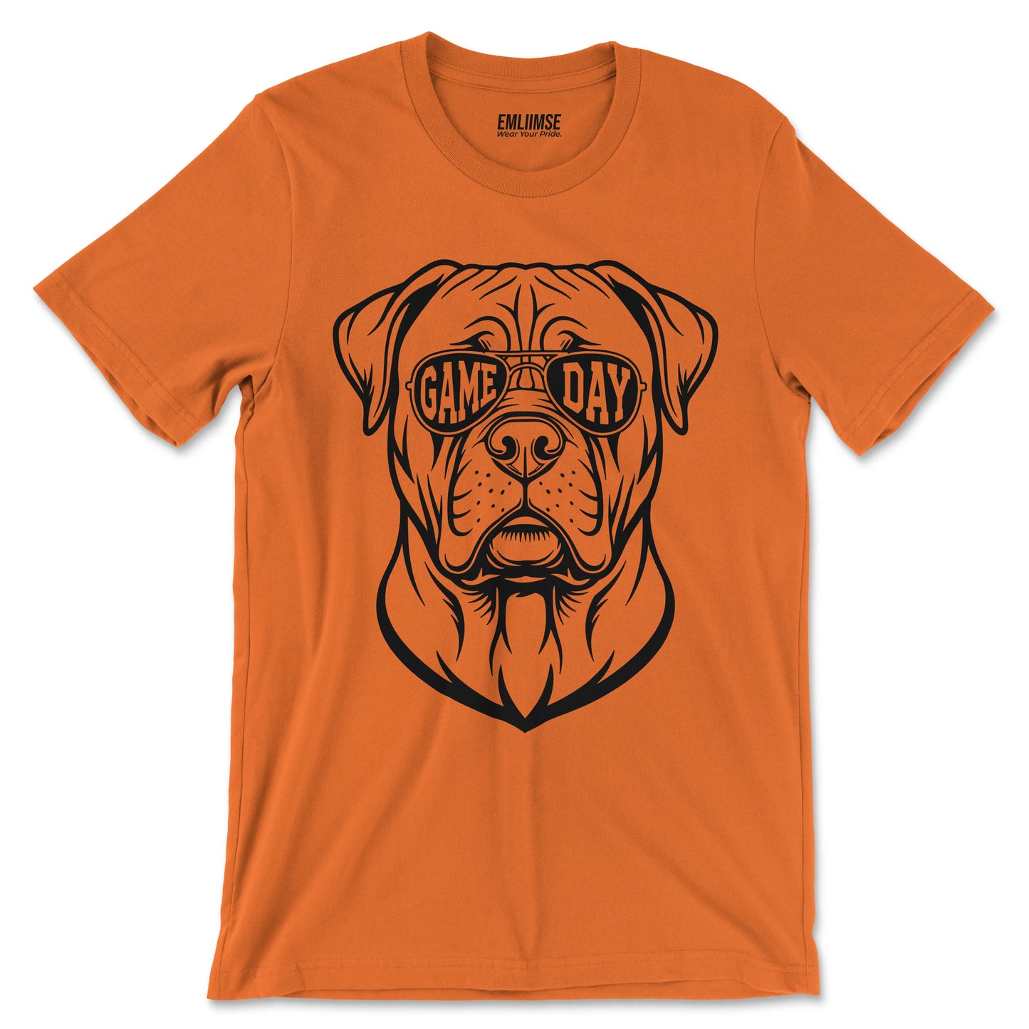 Cool Bulldog Bullmastiff Dog Game Day T-Shirt