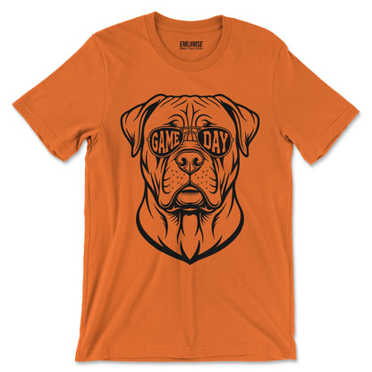Cool Bulldog Bullmastiff Dog Game Day T-Shirt