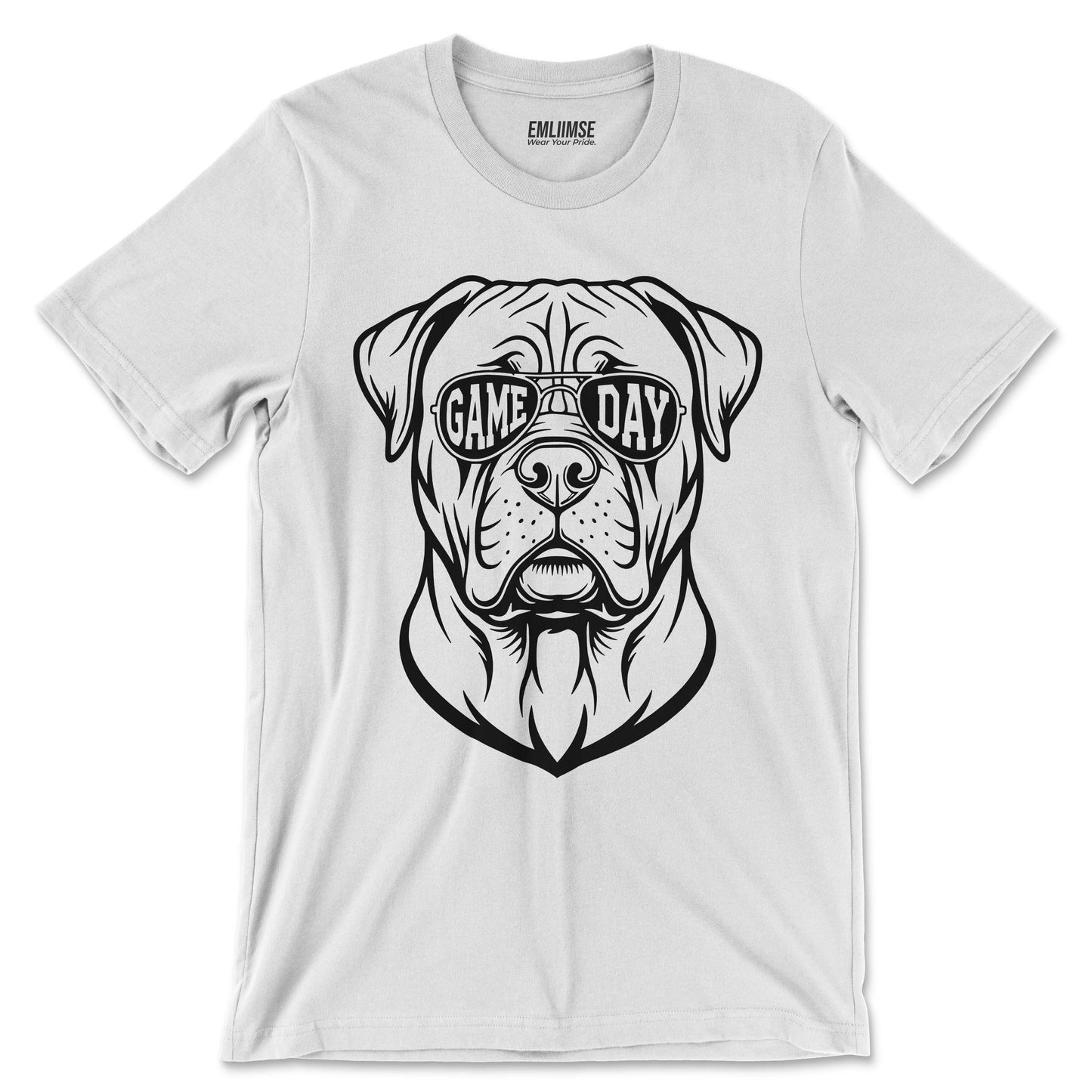 Cool Bulldog Bullmastiff Dog Game Day T-Shirt