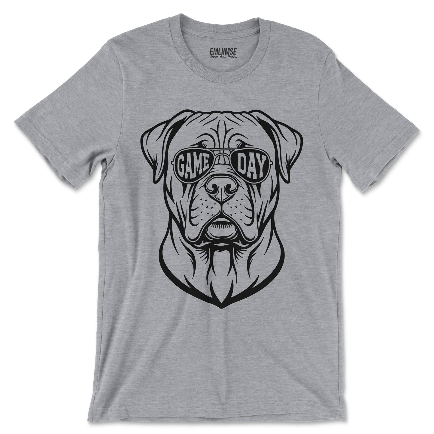 Cool Bulldog Bullmastiff Dog Game Day T-Shirt
