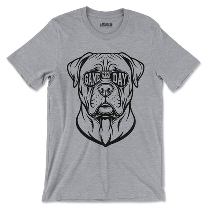 Cool Bulldog Bullmastiff Dog Game Day T-Shirt