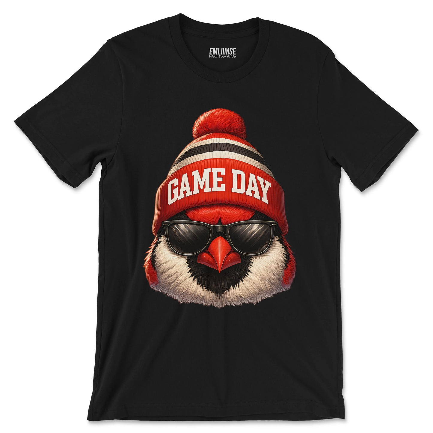Cute Red Cardinal Bird  T-Shirt