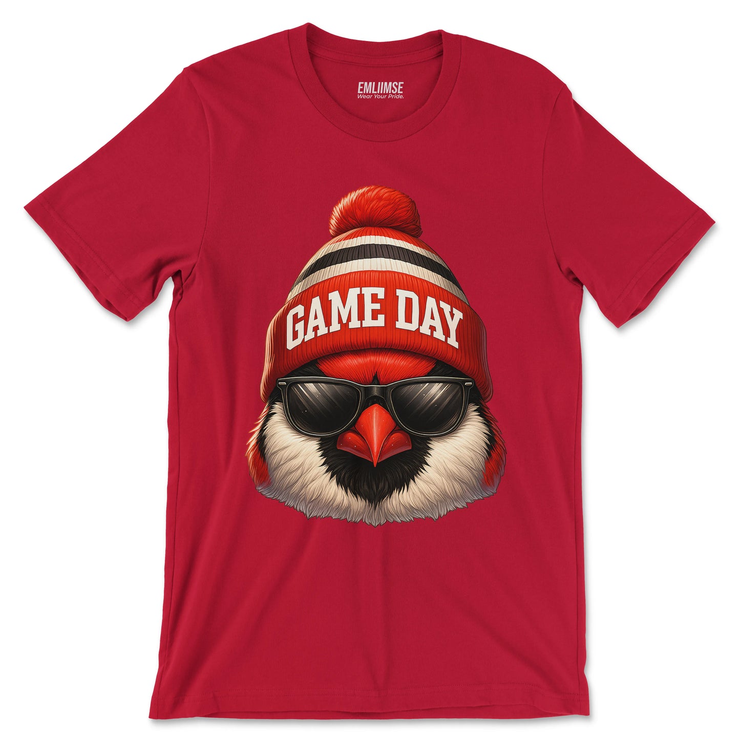 Cute Red Cardinal Bird  T-Shirt