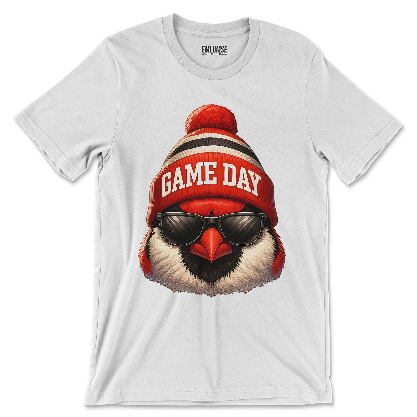 Cute Red Cardinal Bird  T-Shirt