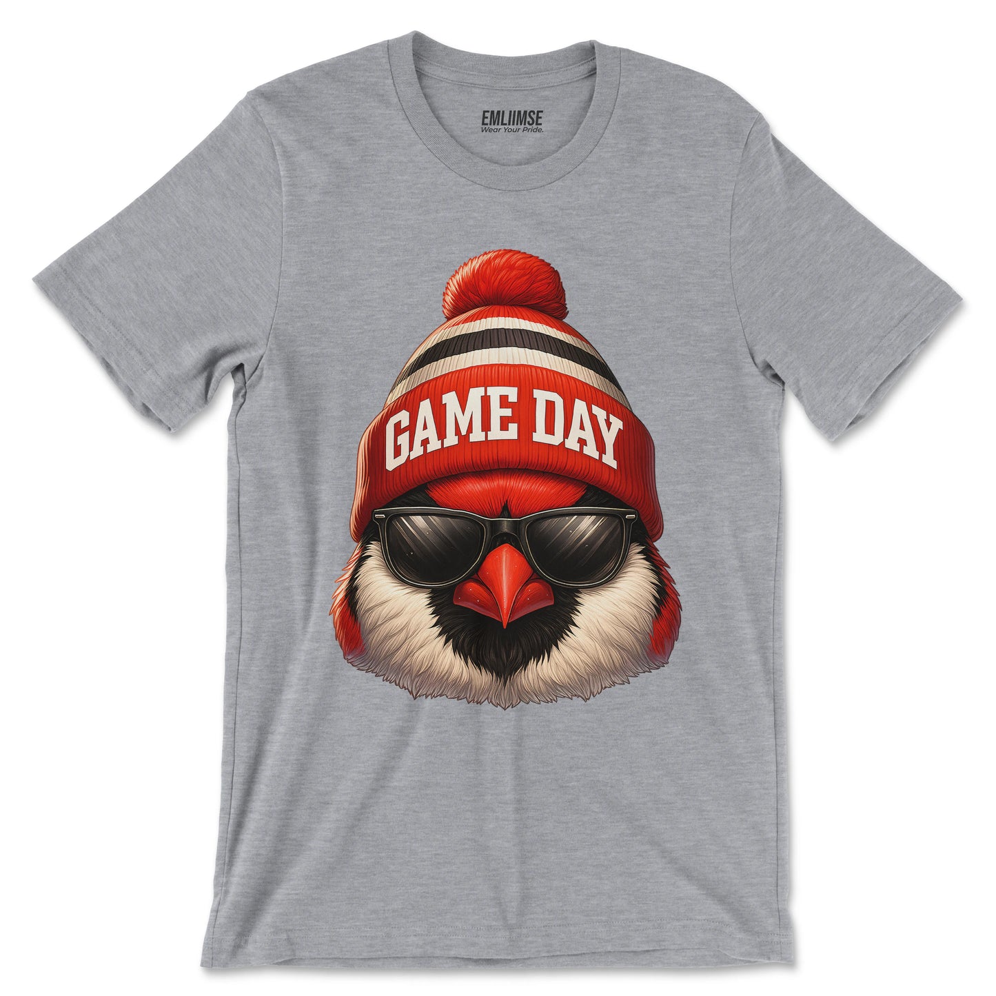 Cute Red Cardinal Bird  T-Shirt
