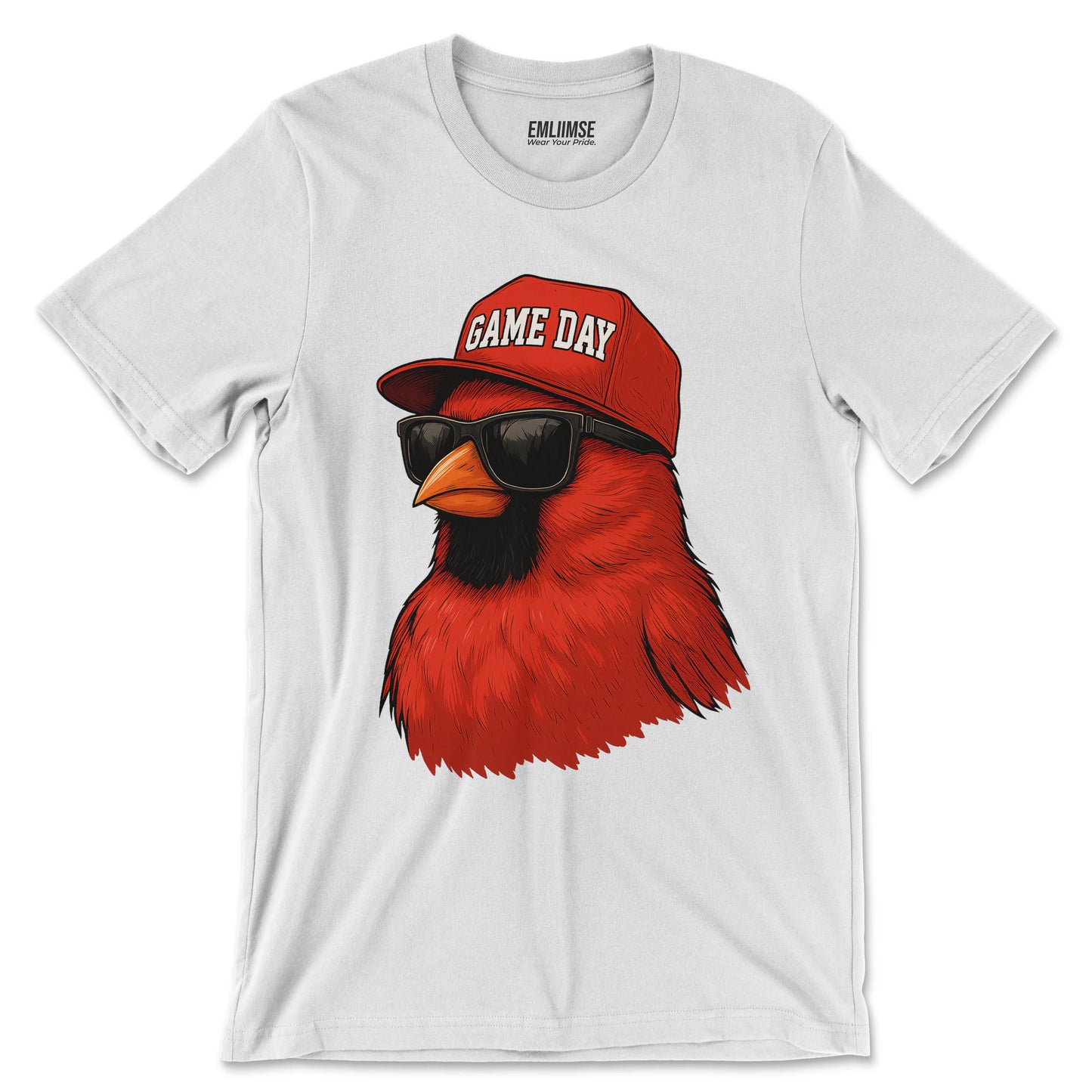Red Cardinal Bird  T-Shirt