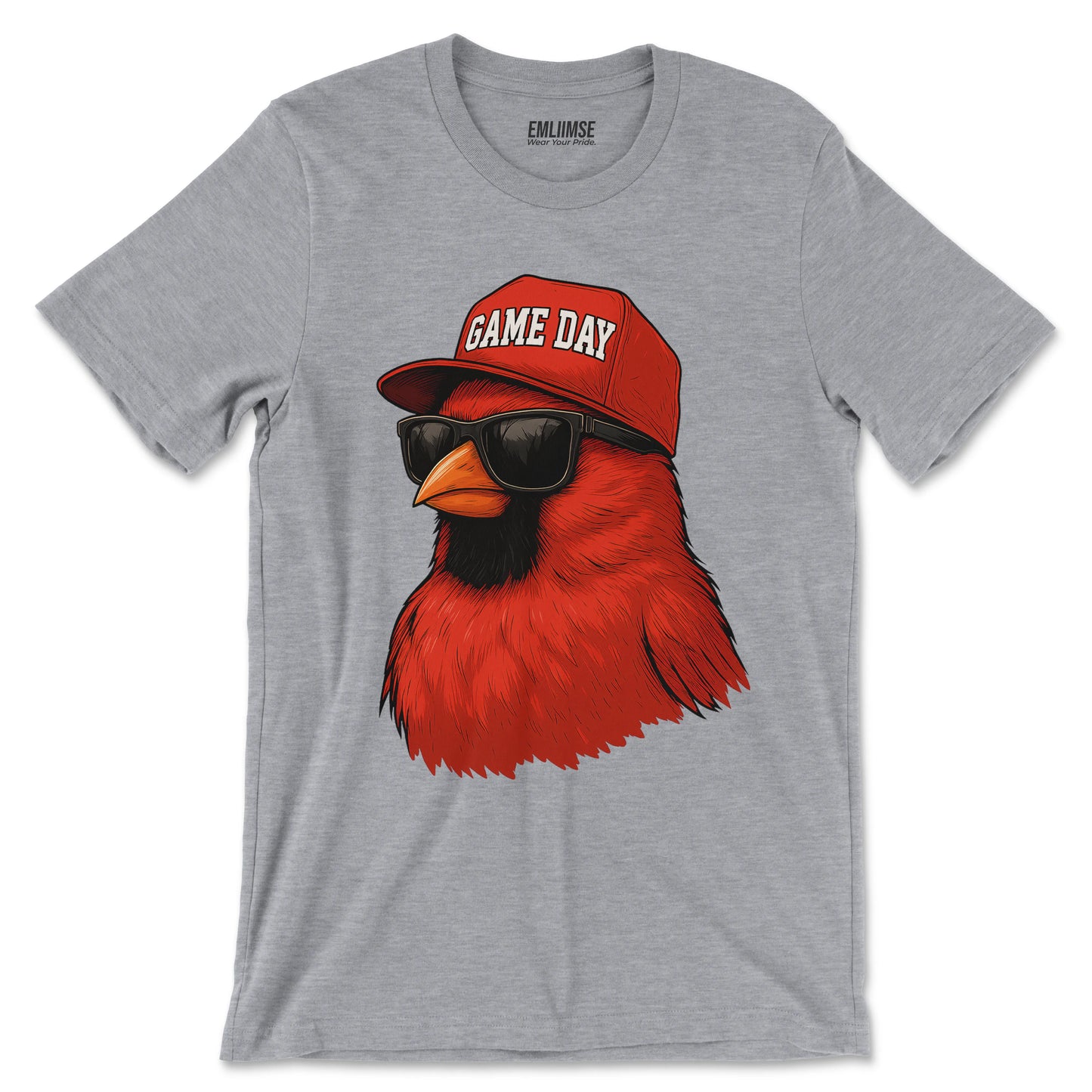 Red Cardinal Bird  T-Shirt