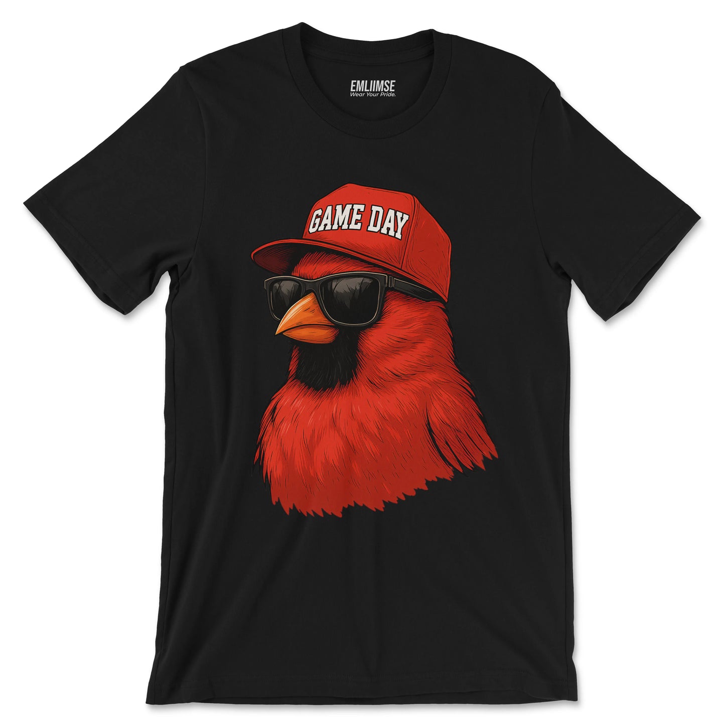 Red Cardinal Bird  T-Shirt