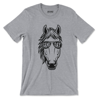 Cute Horse Game Day T-Shirt