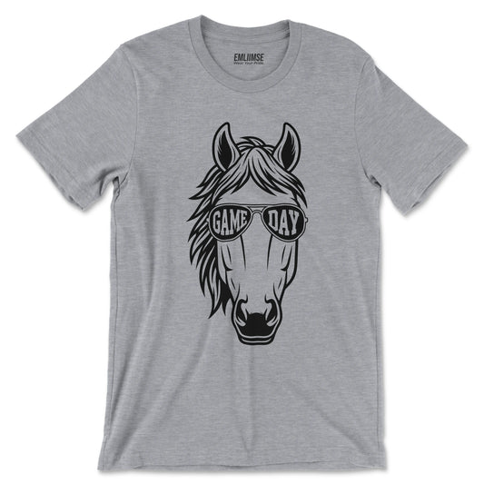 Cute Horse Game Day T-Shirt