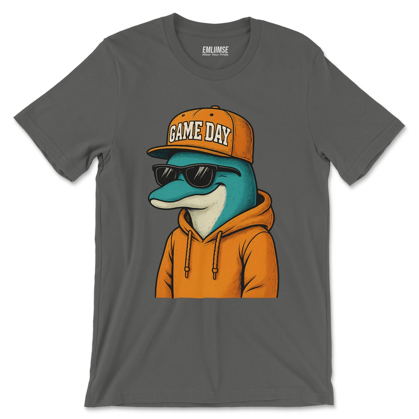 Cute Dolphin Game Day T-Shirt