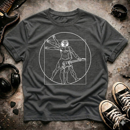 Da Vinci Guitarist T-Shirt