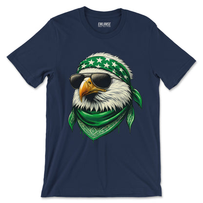 Patriotic Eagle Wild Animal  T-Shirt