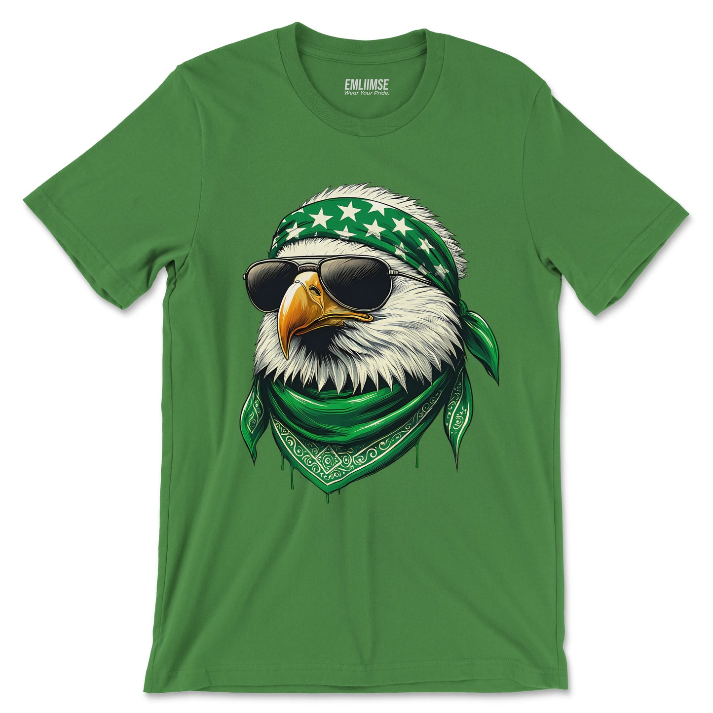 Patriotic Eagle Wild Animal  T-Shirt