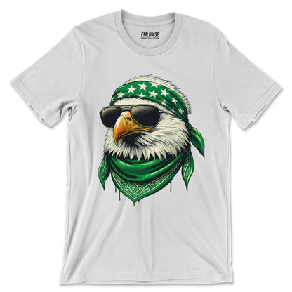 Patriotic Eagle Wild Animal  T-Shirt