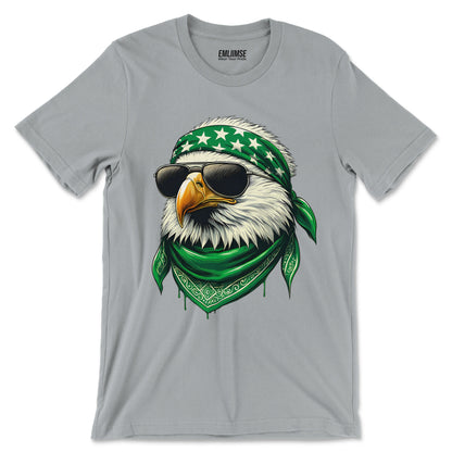 Patriotic Eagle Wild Animal  T-Shirt