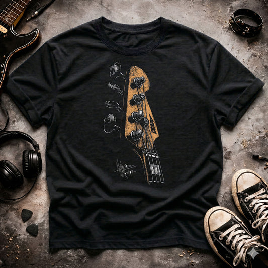 Guitar Headstock T-Shirt