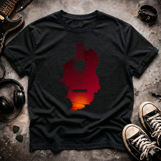 Guitar Silhouette T-Shirt