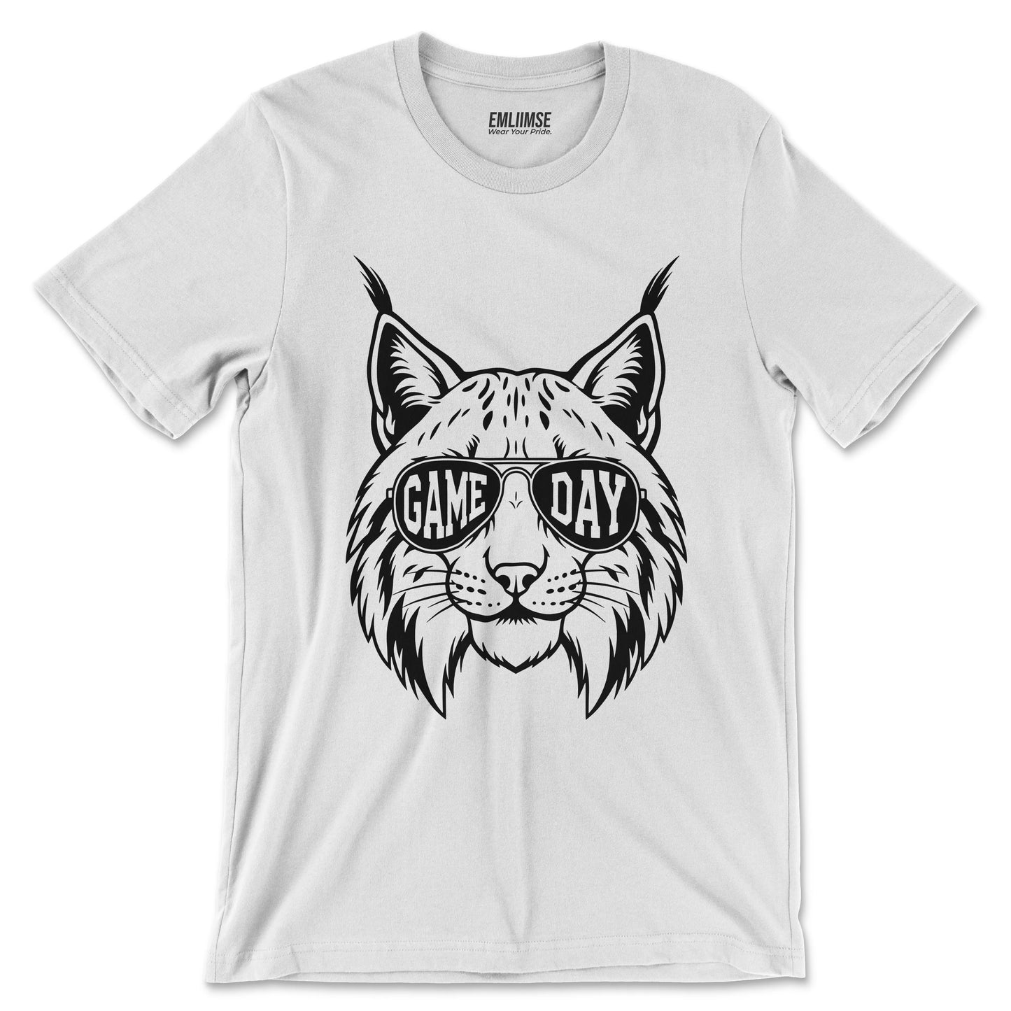 Cute Wildcat Lynx Game Day T-Shirt