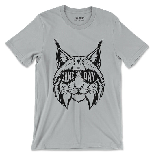 Cute Wildcat Lynx Game Day T-Shirt