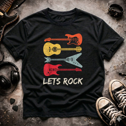 Let's Rock Guitars T-Shirt
