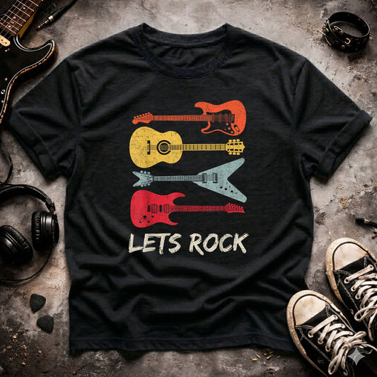 Let's Rock Guitars T-Shirt