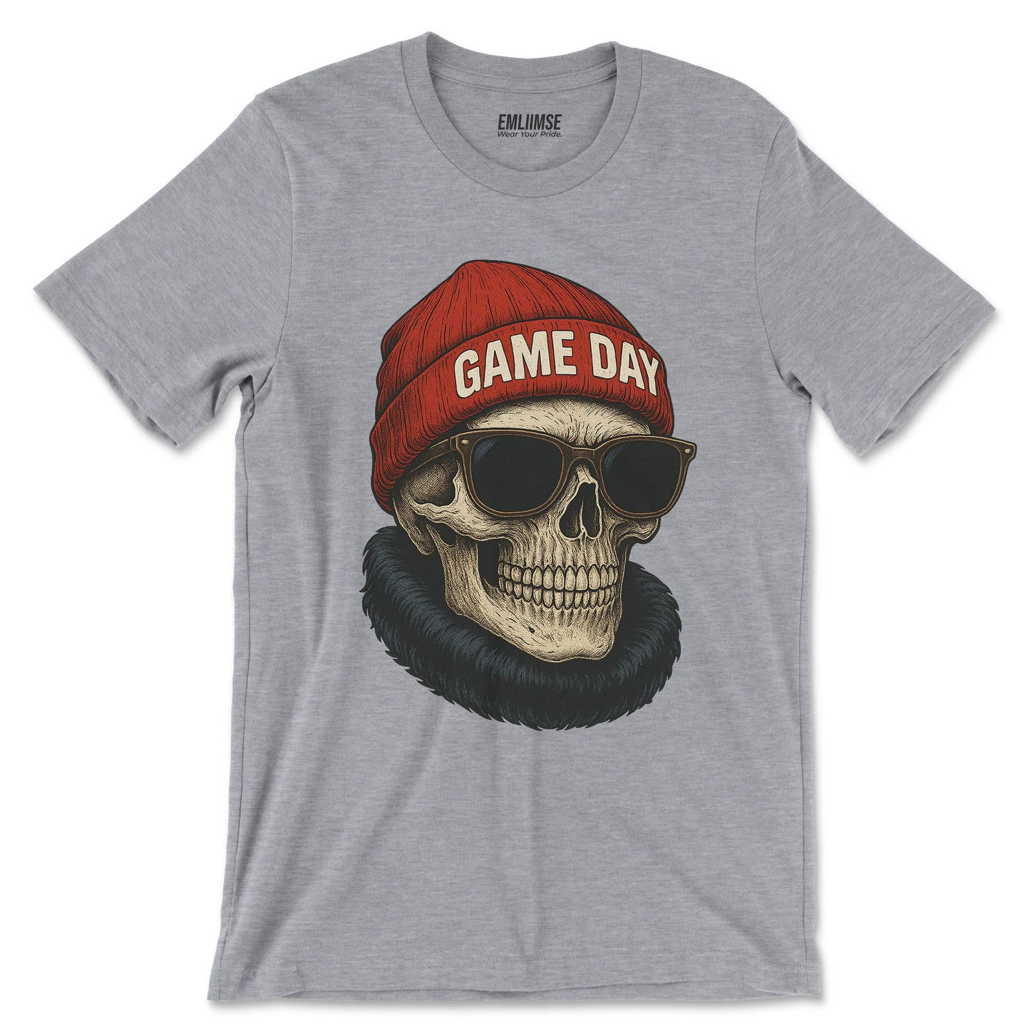 Cool Skull Game Day T-Shirt