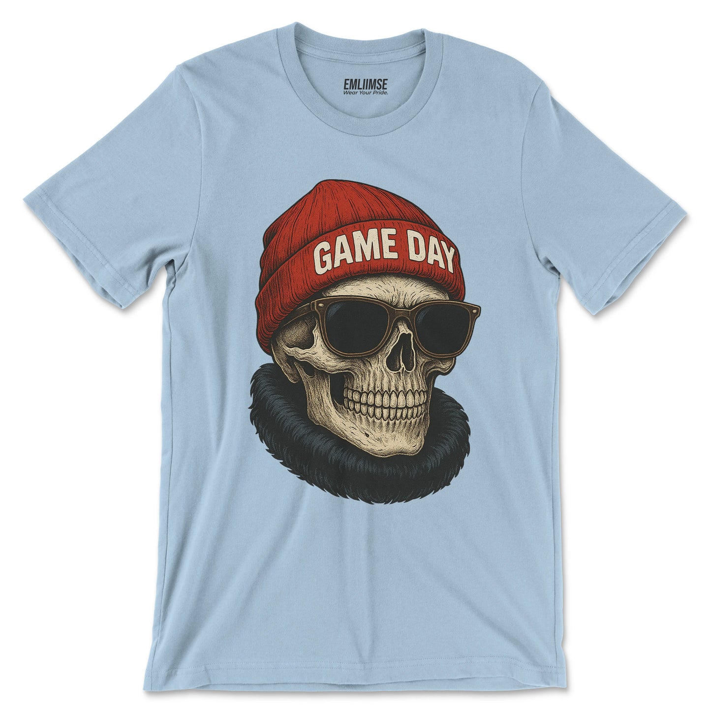 Cool Skull Game Day T-Shirt