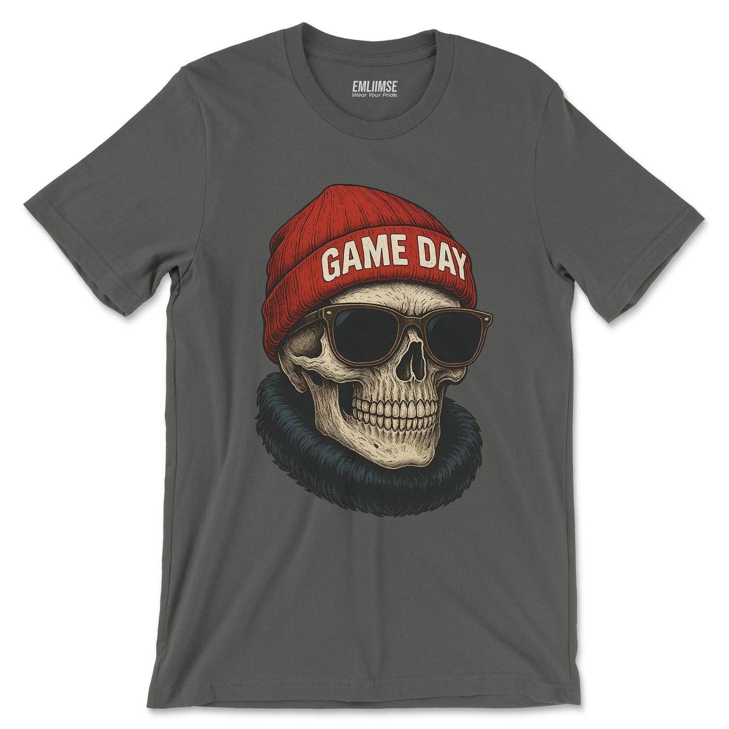 Cool Skull Game Day T-Shirt