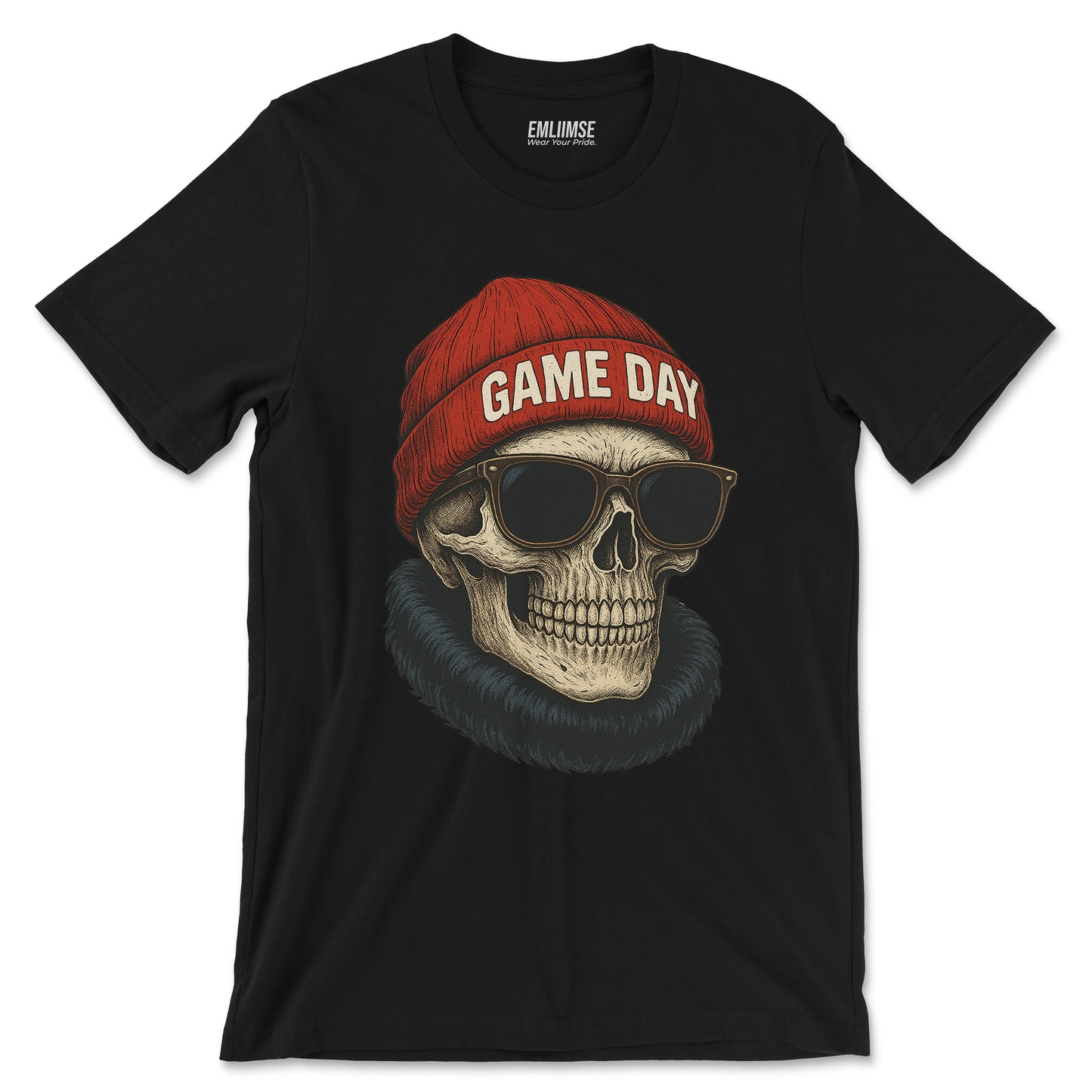 Cool Skull Game Day T-Shirt