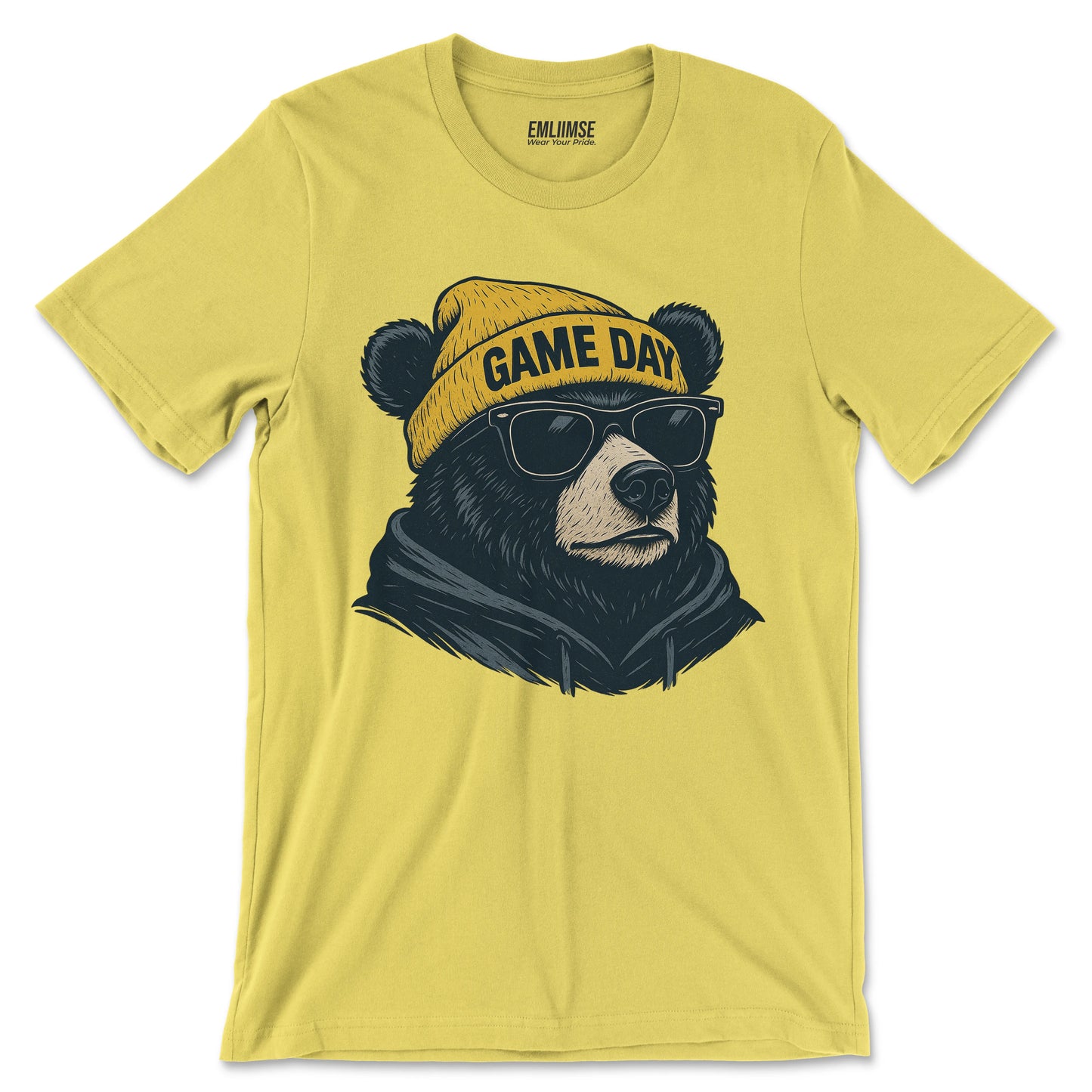Cool Black Bear Game Day T-Shirt