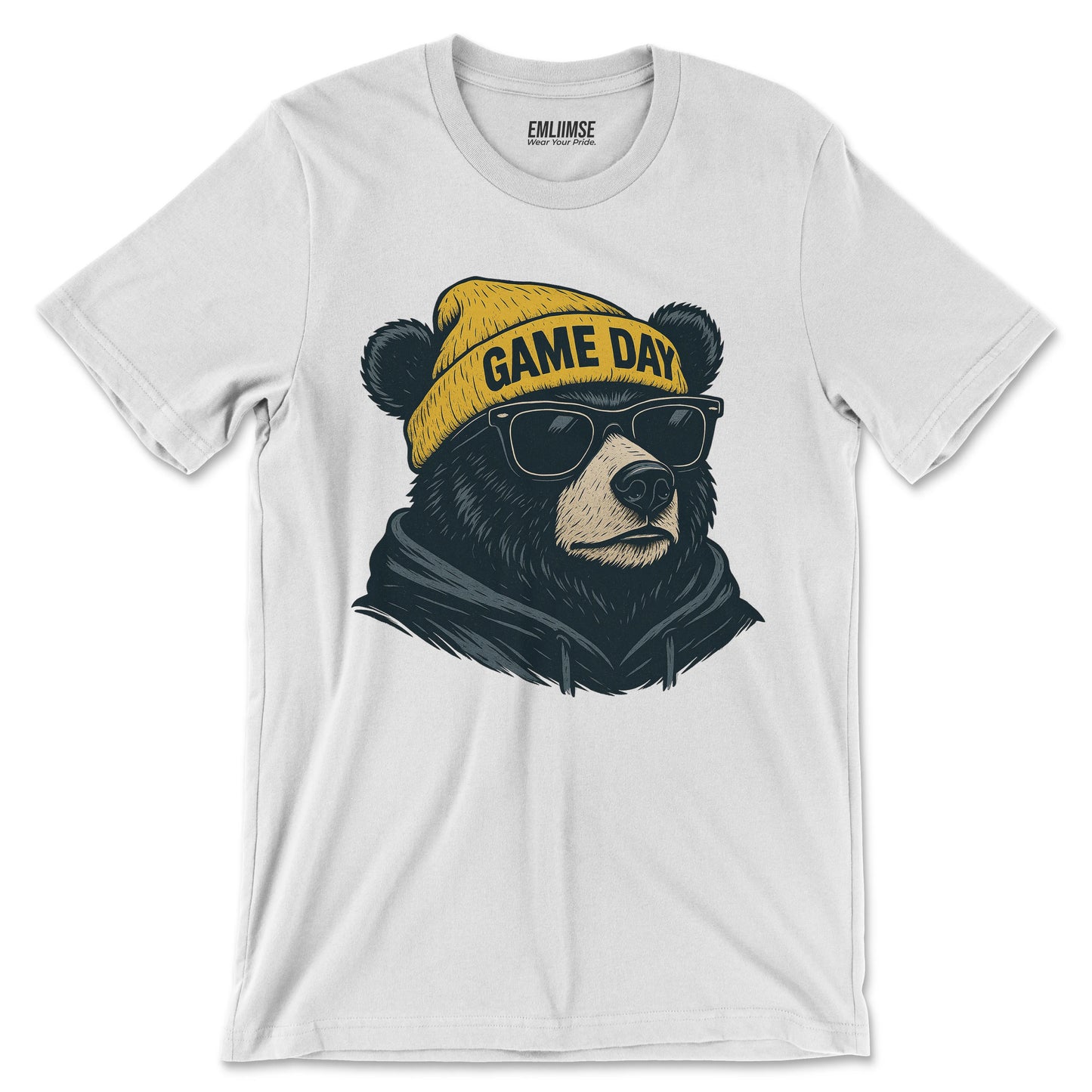 Cool Black Bear Game Day T-Shirt