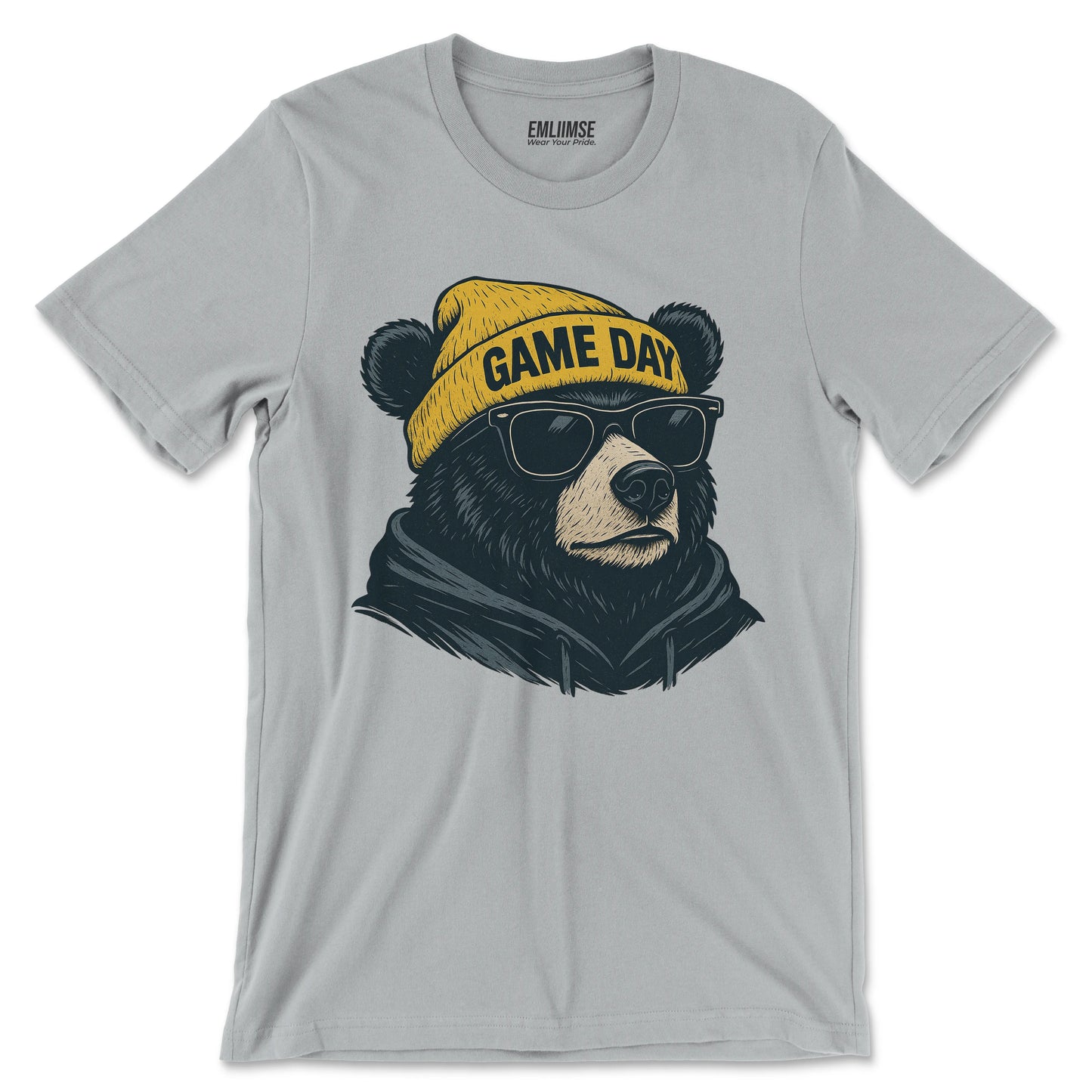 Cool Black Bear Game Day T-Shirt