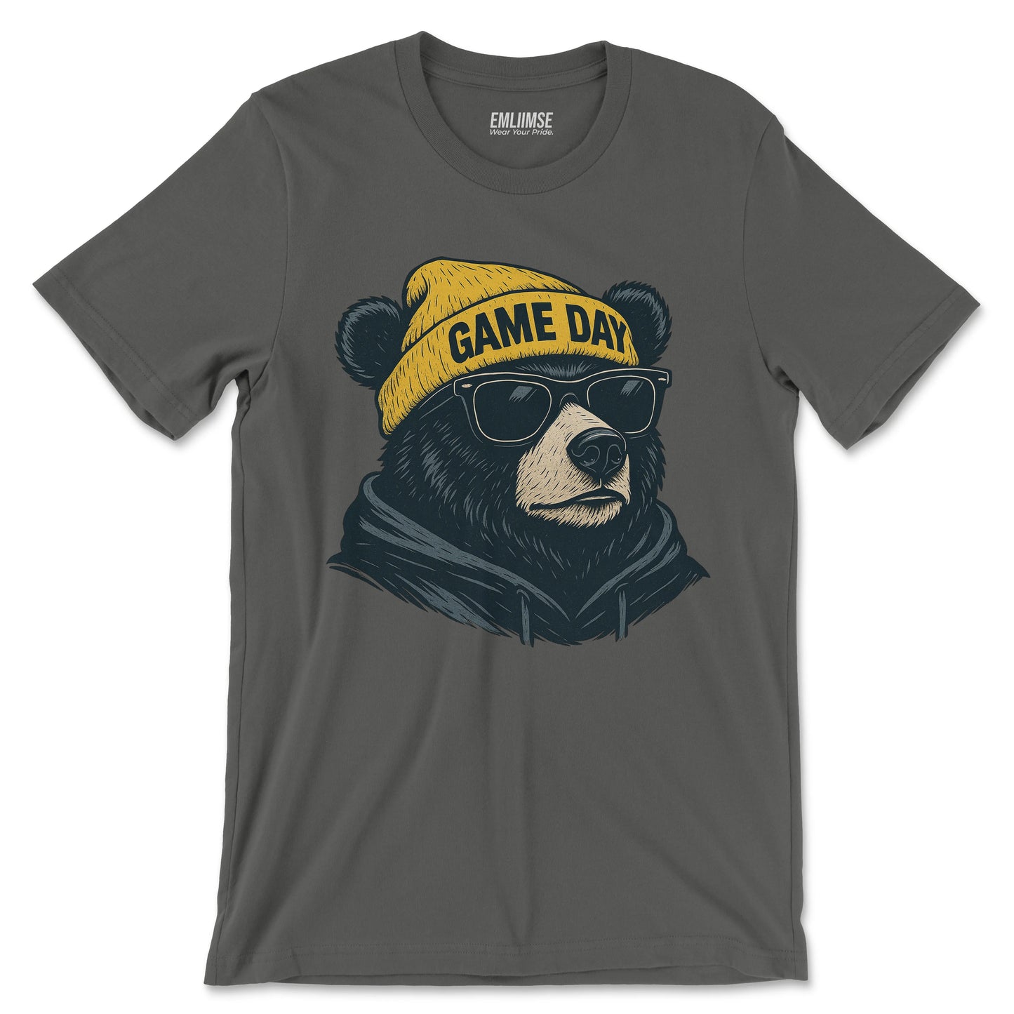 Cool Black Bear Game Day T-Shirt