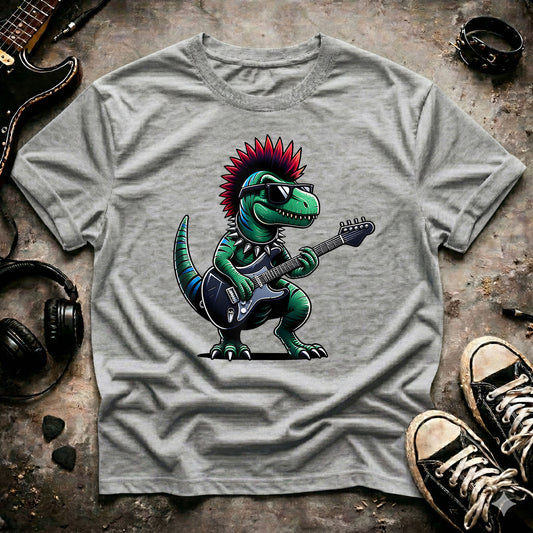 Punk Rock Dinosaur T-Shirt