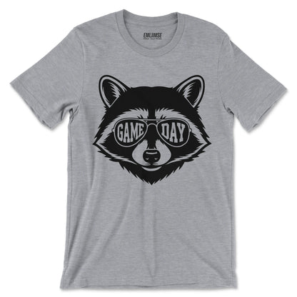Cute Raccoon Game Day T-Shirt